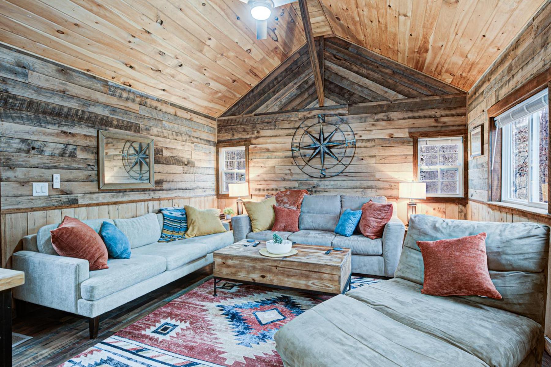 Private Cabin-Country Setting-Views-2 Bd 1 Ba Sleeps 6-8 Beattyville 外观 照片